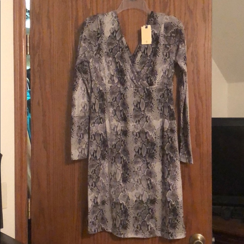 Stetson snake print dress